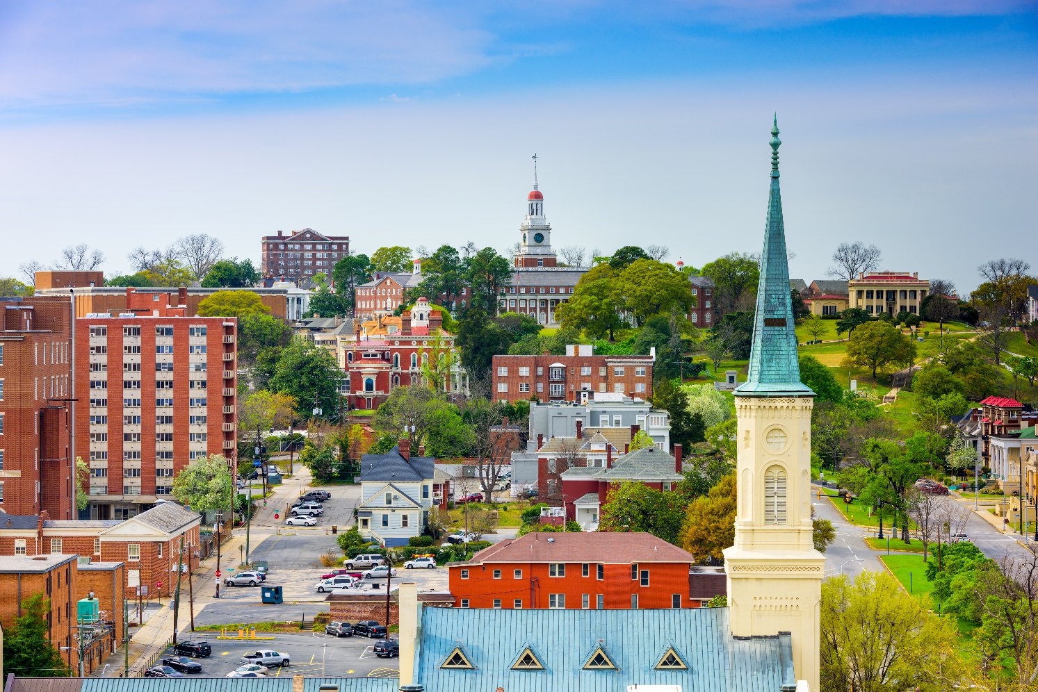 Macon Georgia skyline